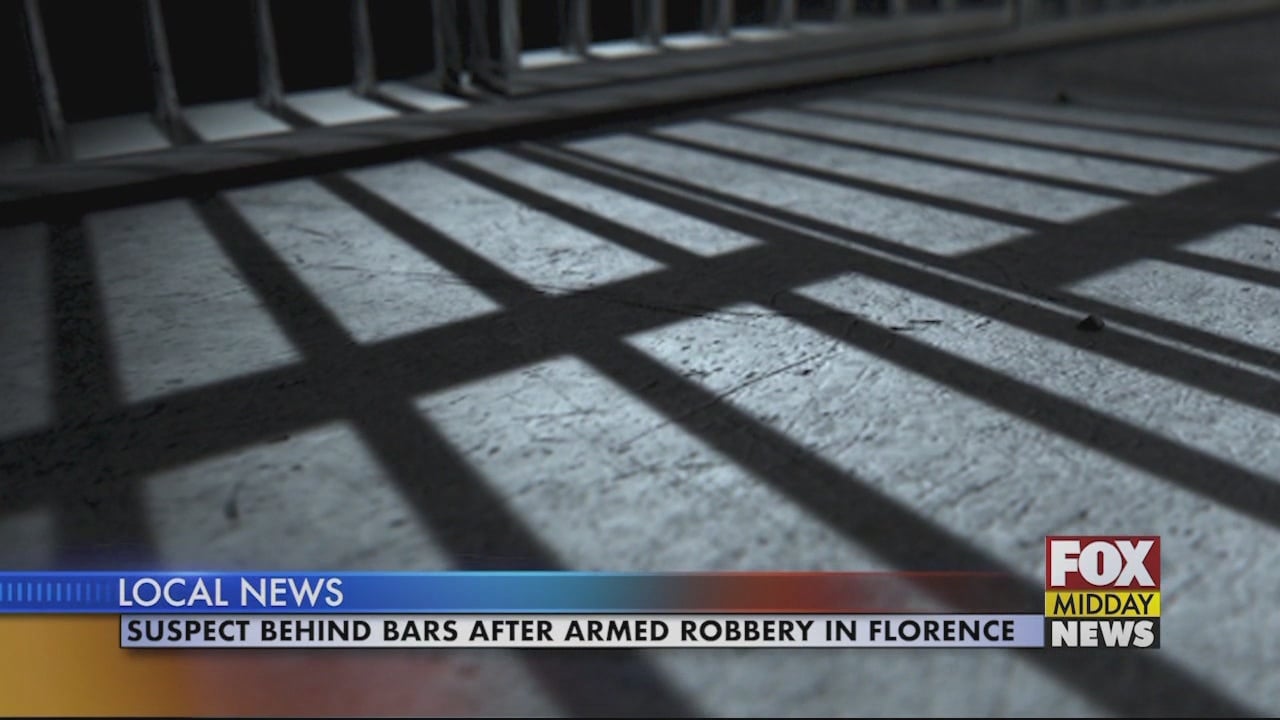 Suspect Behind Bars After Armed Robbery in Florence - WFXB