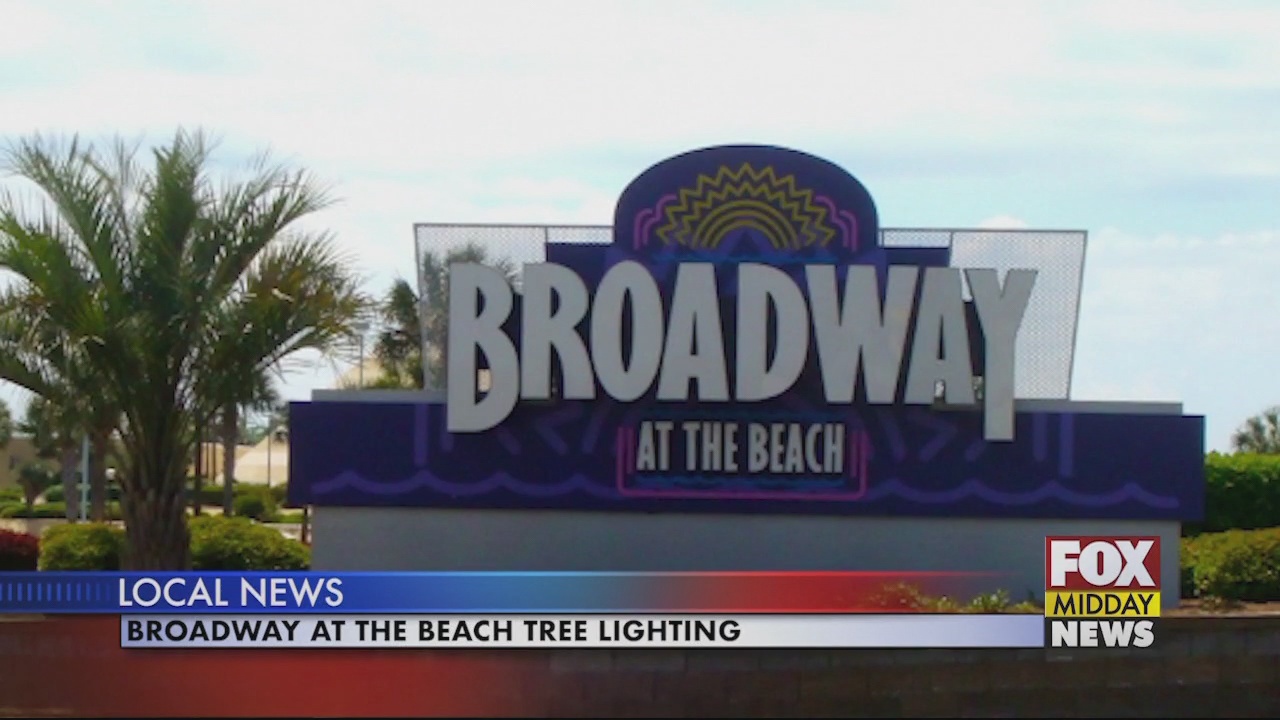 Broadway at the Beach Tree Lighting Ceremony Announced WFXB