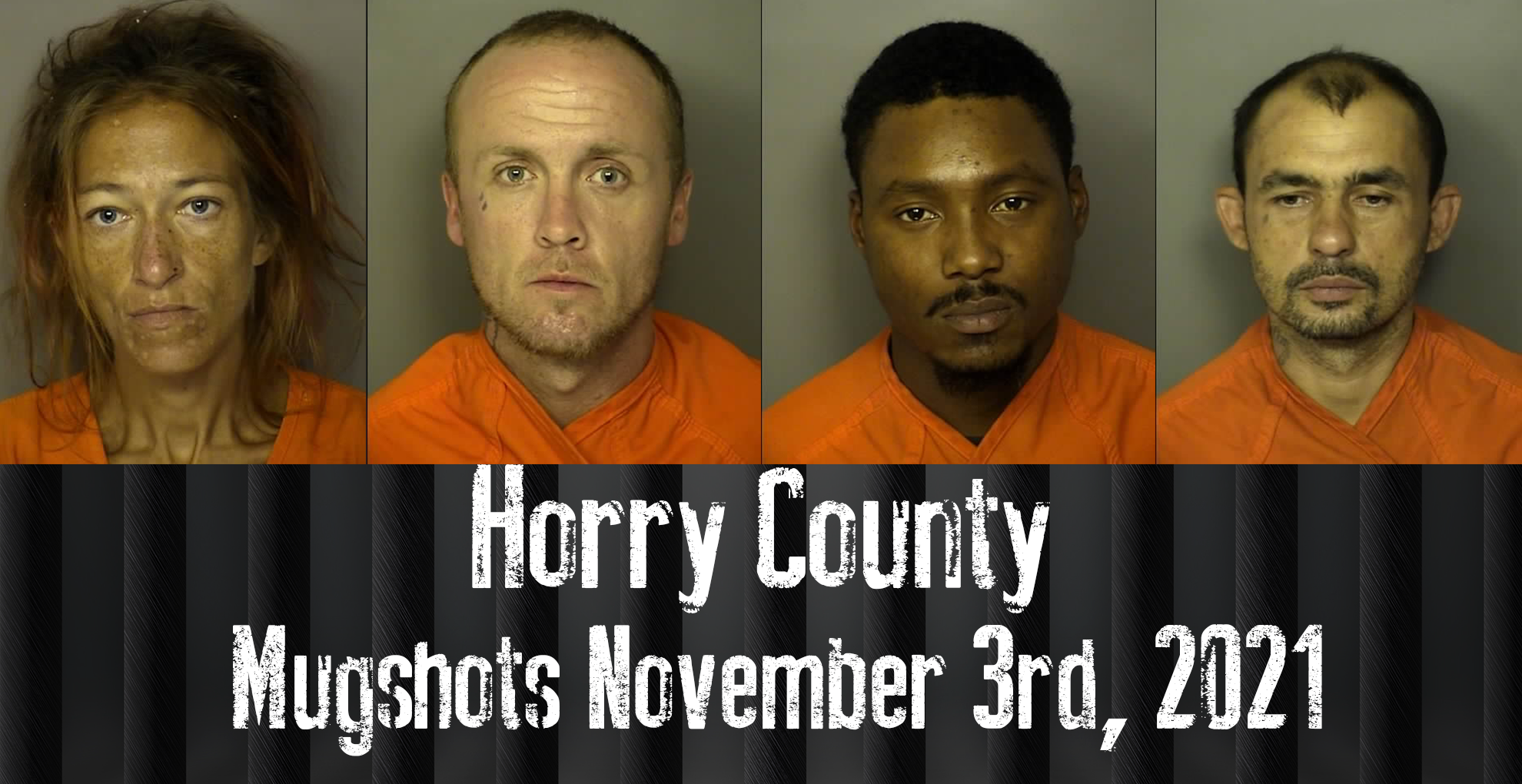 Horry County Mugshots November 3rd 2021 Wfxb