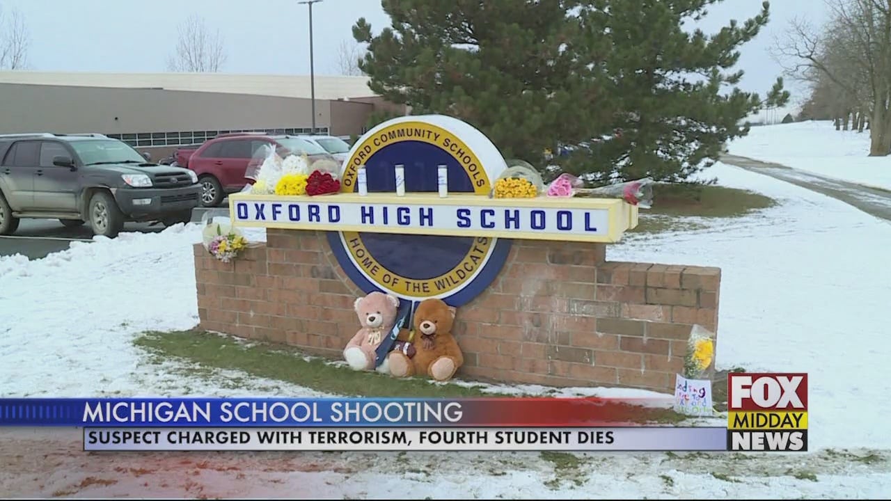 Michigan School Shooting Suspect Charged With Terrorism, Fourth Student ...