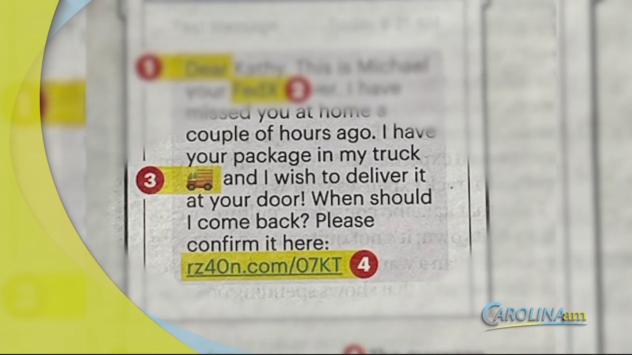 How to Spot a Scam Text! - WFXB