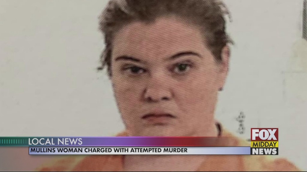 Mullins Woman Charged
