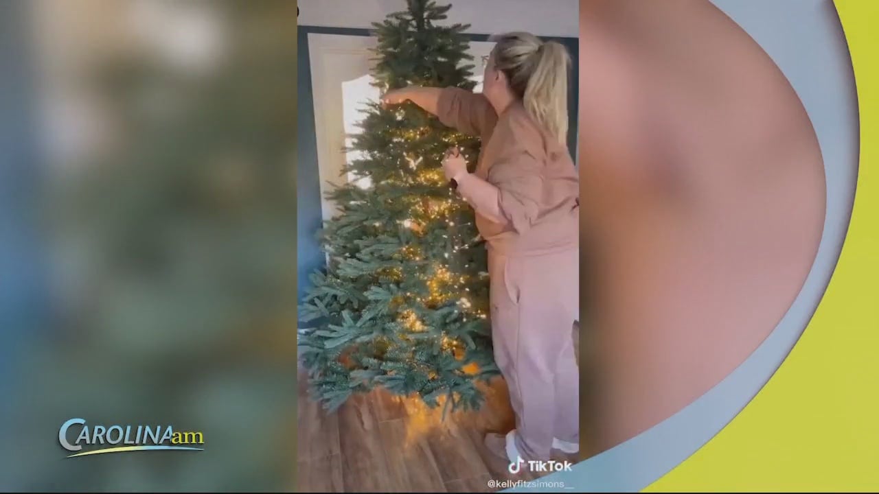 This Woman Says She Has the 'Correct' Way to Put Lights on a Christmas