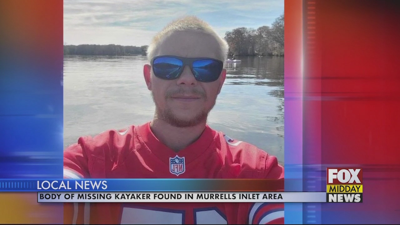 Body of Missing Kayaker Found in Murrells Inlet Area WFXB