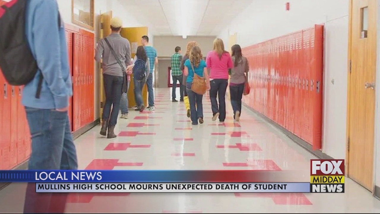 mullins hs death WFXB