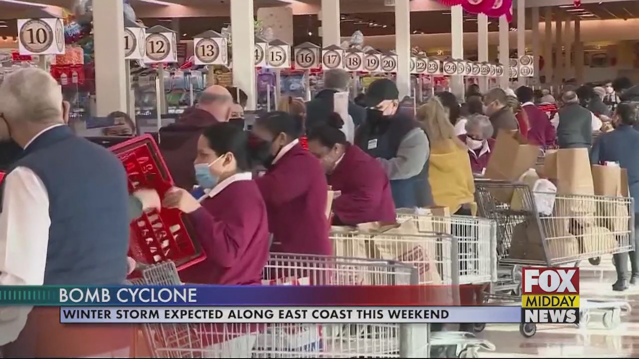 Winter Storm Expected Along East Coast This Weekend Wfxb