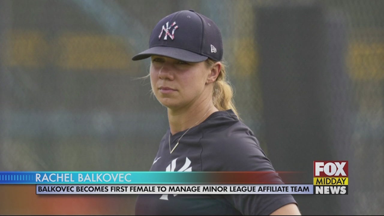 Rachel Balkovec Becomes First Female Manager in Minor League Baseball