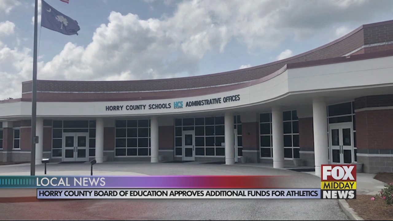 Horry County Board of Education Approves Additional Funds for Athletic ...