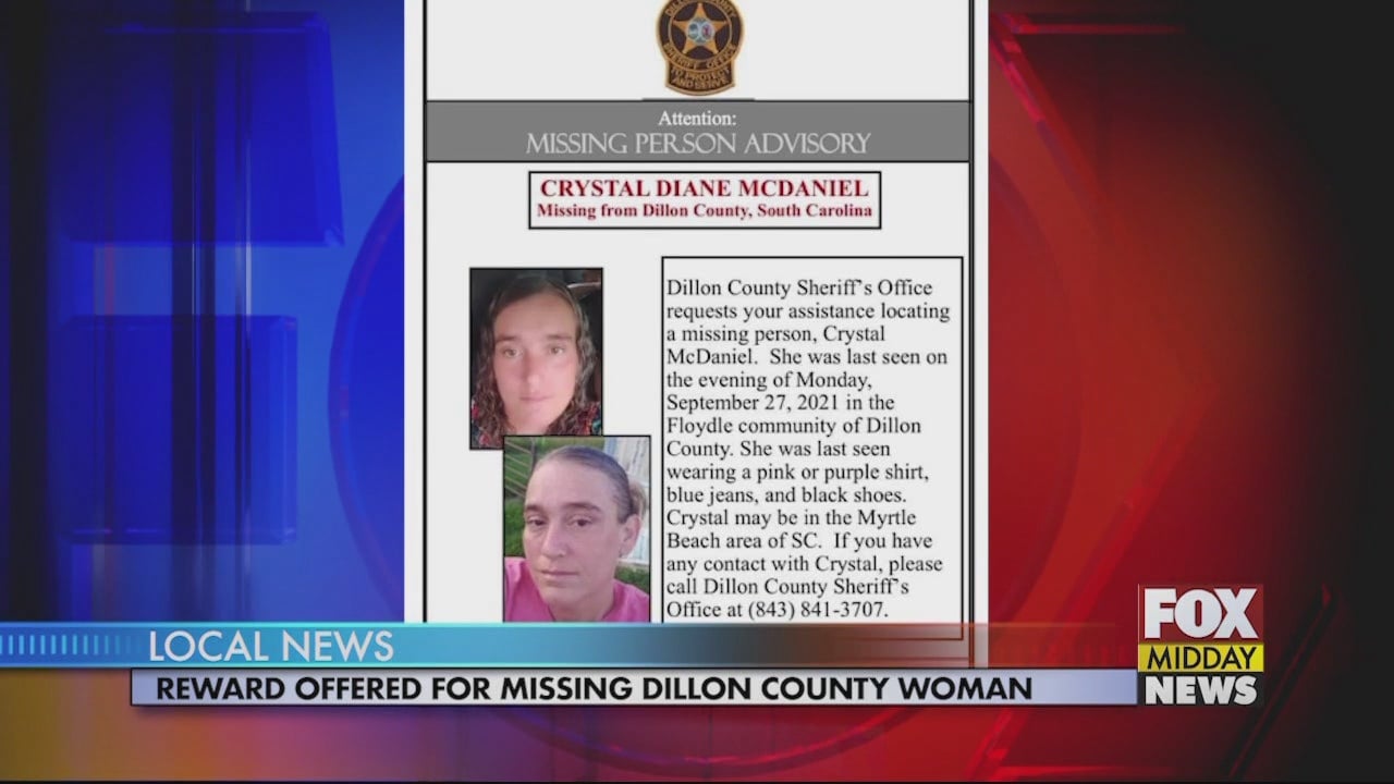 Reward Offered For Missing Dillon County Woman WFXB