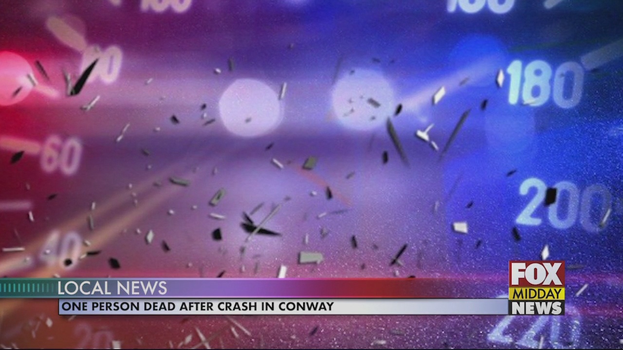 One Person Dead After Single Vehicle Crash in Conway - WFXB