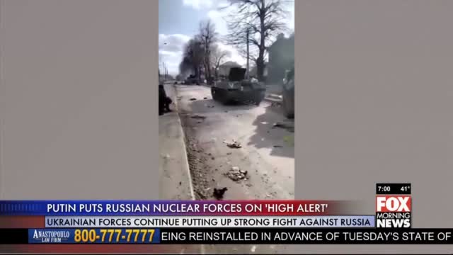 Putin Puts Russian Nuclear Forces On "high Alert"