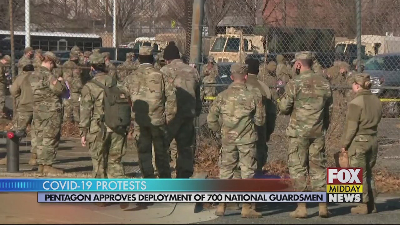 Pentagon Approves Deployment of 700 National Guard Members in ...