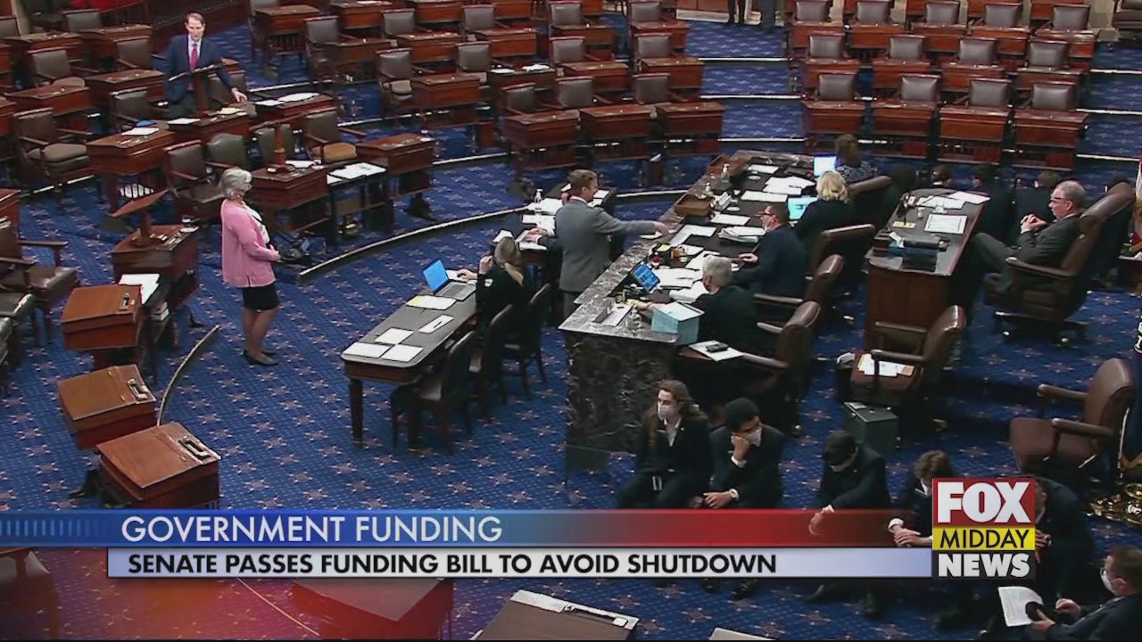 Senate Passes Funding Bill to Avoid Government Shutdown WFXB