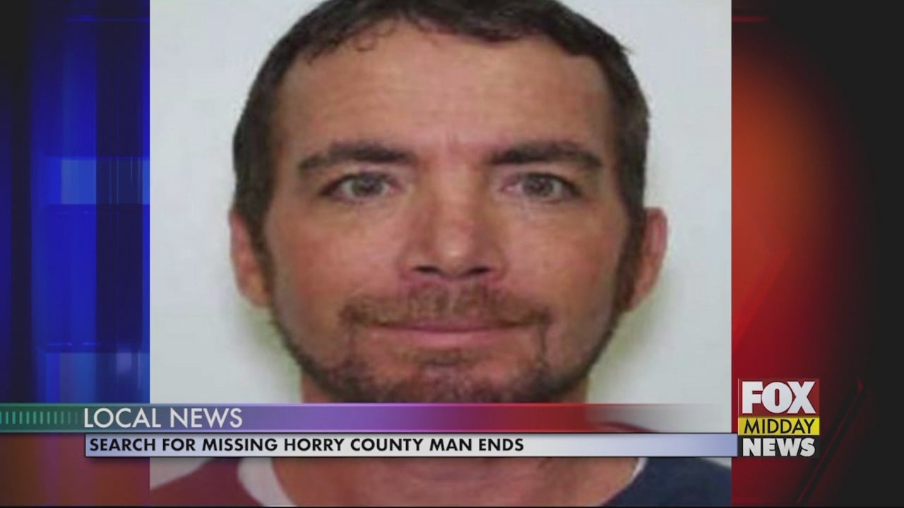 Search for Missing Horry County Man Ends After Body Discovered - WFXB