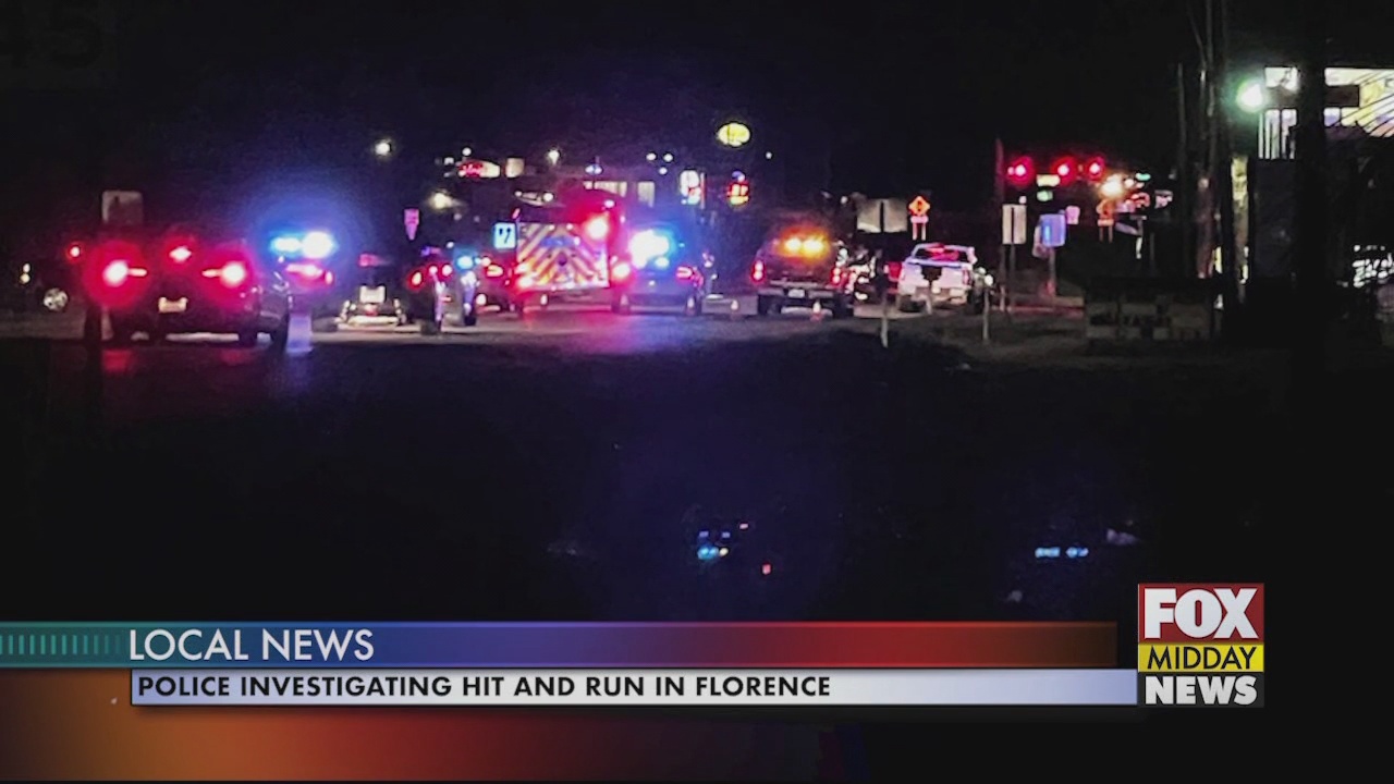 Police Investigating After Hit and Run in Florence - WFXB