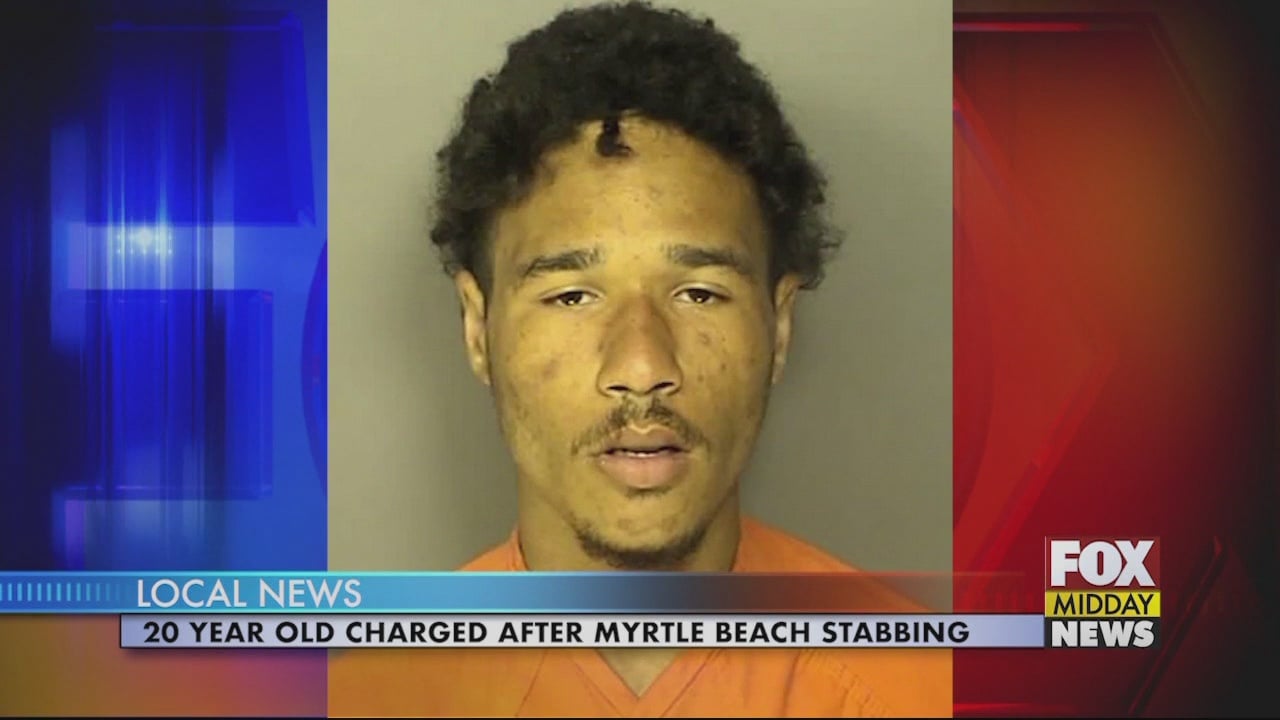 20 Year Old Charged After Myrtle Beach Stabbing - WFXB