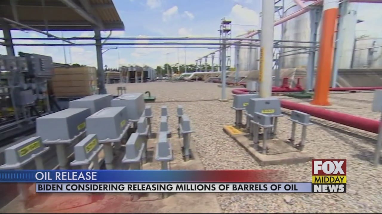 Biden Considering Releasing Million of Barrels of Oil from Reserve - WFXB
