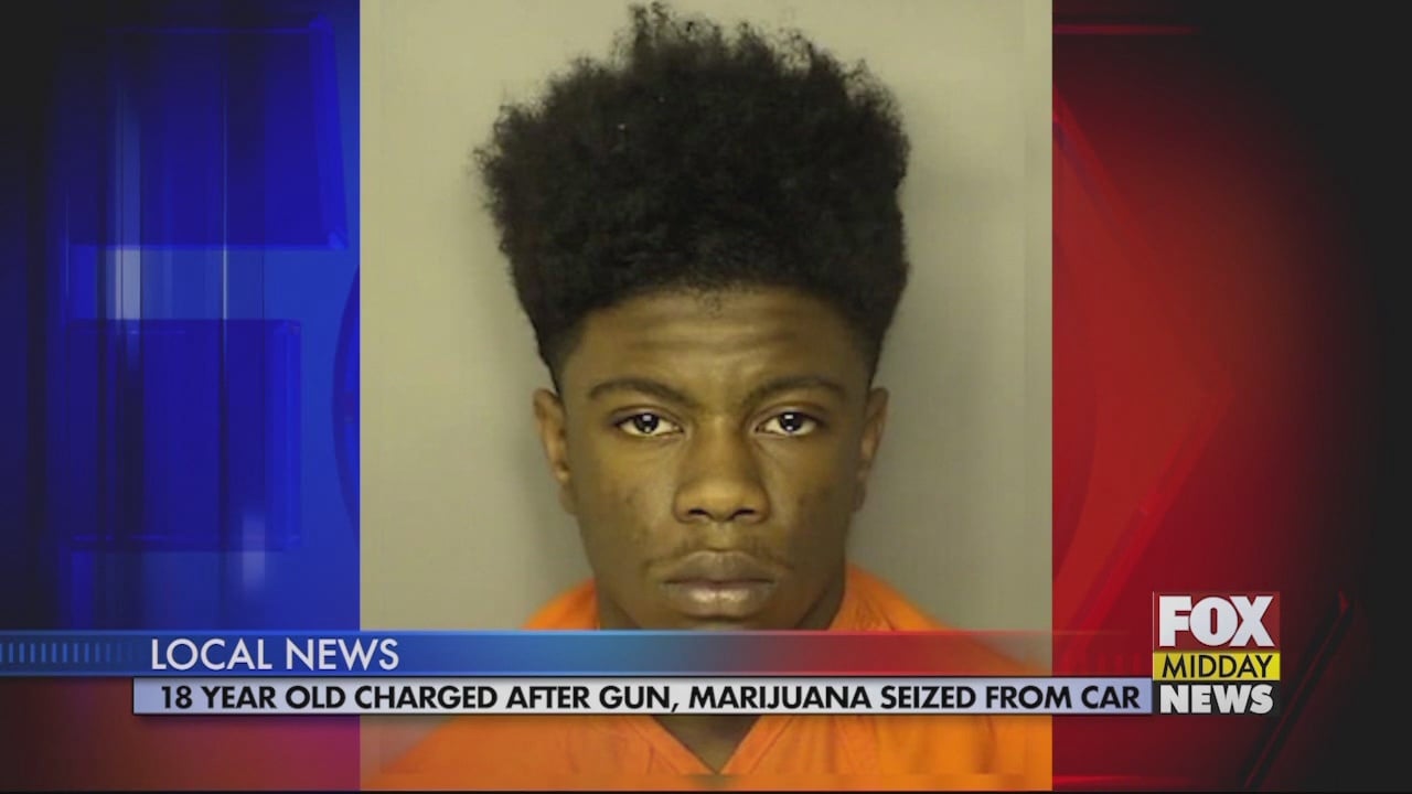 18 Year Old Student Charged After Gun, Marijuana Seized From Vehicle - WFXB