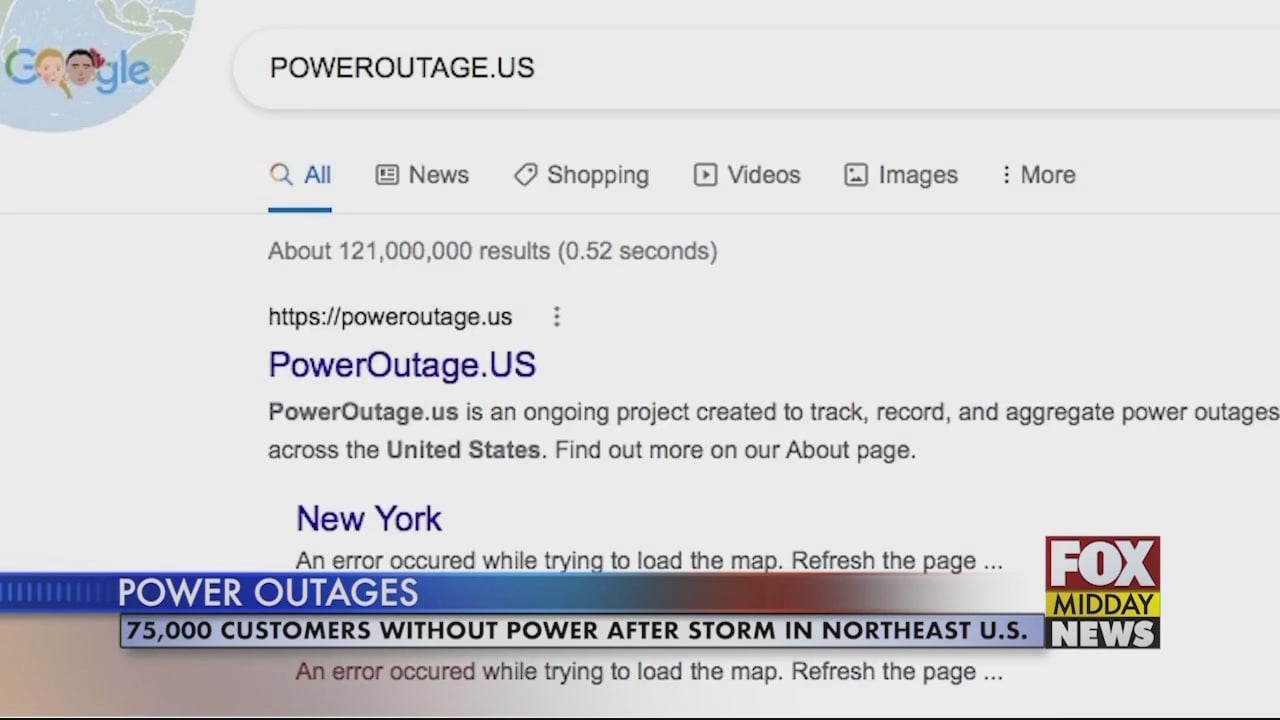 75,000 Customers Without Power After Storm in Northeast U.S. - WFXB