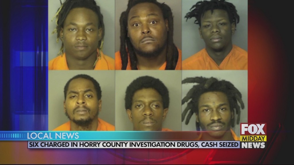 6 Arrested