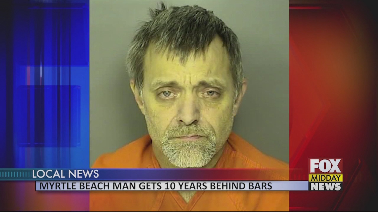 Myrtle Beach Man Gets 10 Years Behind Bars on Drug Charges - WFXB
