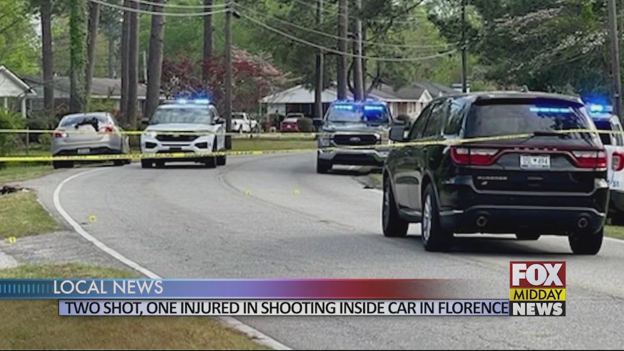 Two Shot, One Injured in Shooting Inside Car in Florence - WFXB