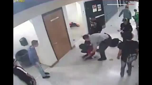 Talat School Cop Saves Choking Student