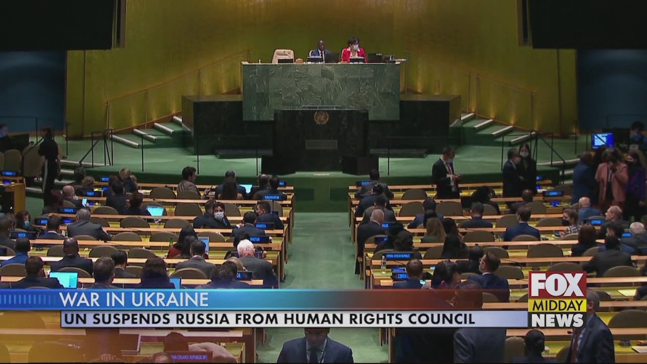 United Nations General Assembly Votes To Suspend Russia From The Human ...