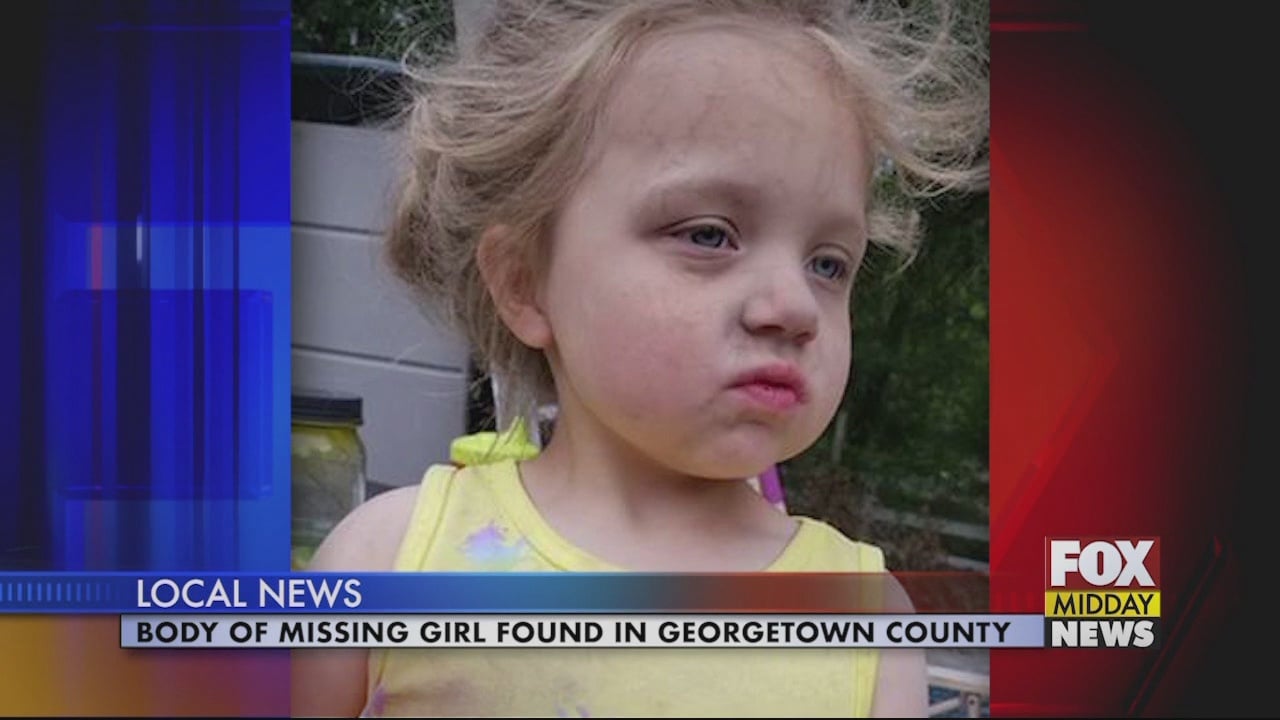 Body of Missing 5 Year Old Girl Found in Georgetown County - WFXB