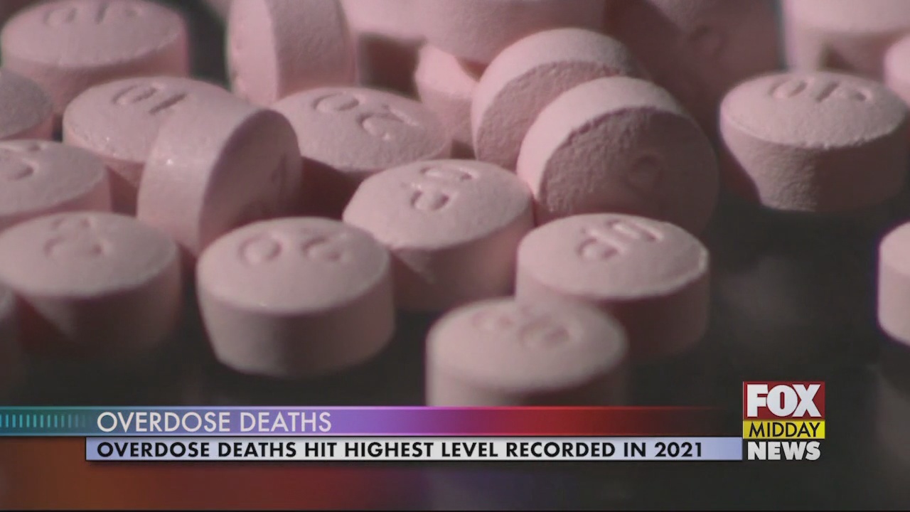 Overdose Deaths Hit Highest Level Recorded In 2021 - WFXB