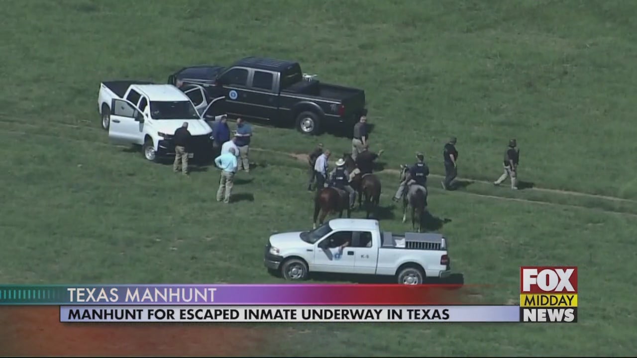 Manhunt for Escaped Inmate Underway in Texas - WFXB