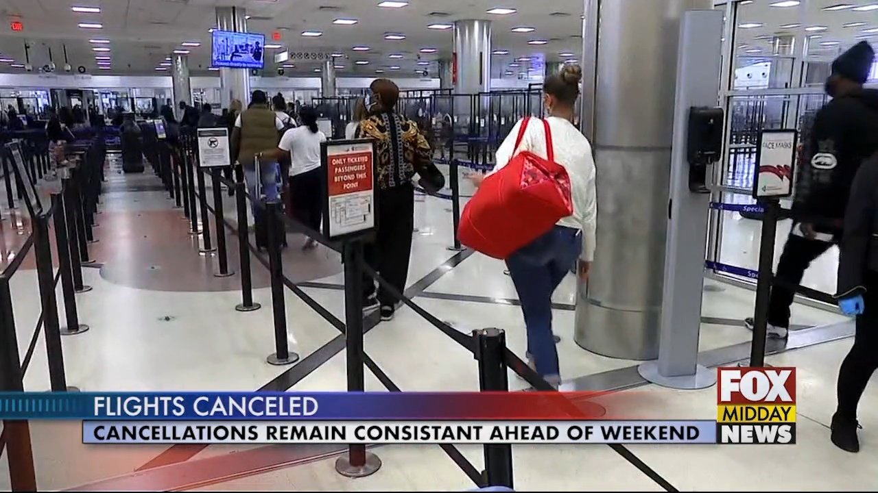 Flight Cancellations Remain Consistent Ahead of July 4th Weekend - WFXB