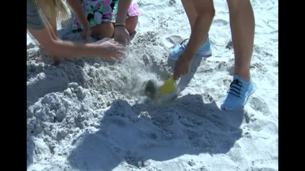 Tiktok Trend Leaves Giant Holes On Beaches