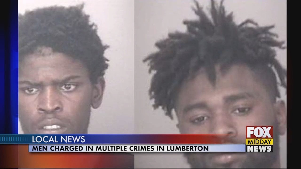 Men Charged With Multiple Crimes in Robeson County - WFXB