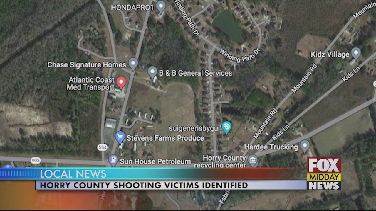 Coroner Identifies Two Victims of Horry County Shooting - WFXB