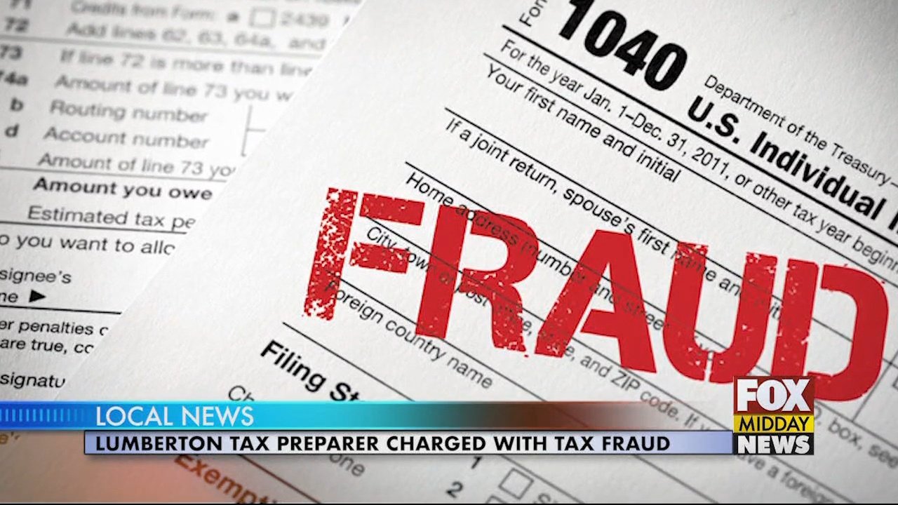 Lumberton Tax Preparer Charged with Tax Fraud WFXB