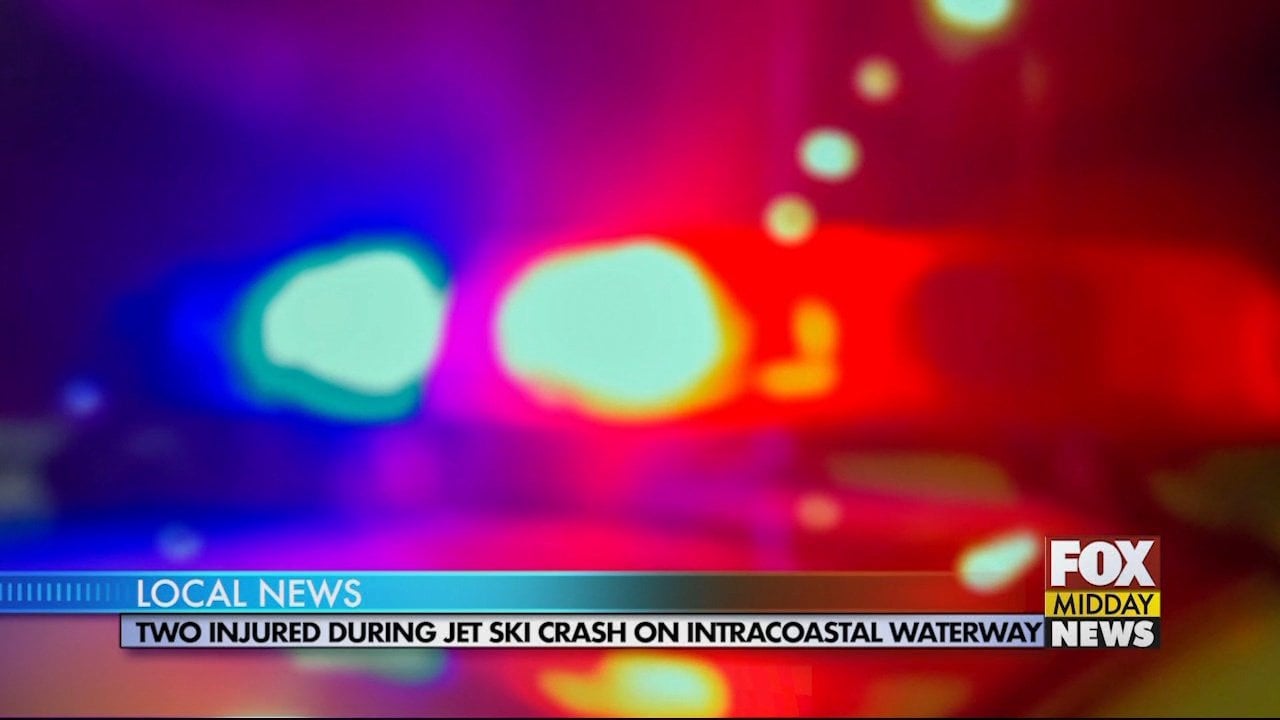 Two Injured During Jet Ski Crash on Intracoastal Waterway in Myrtle