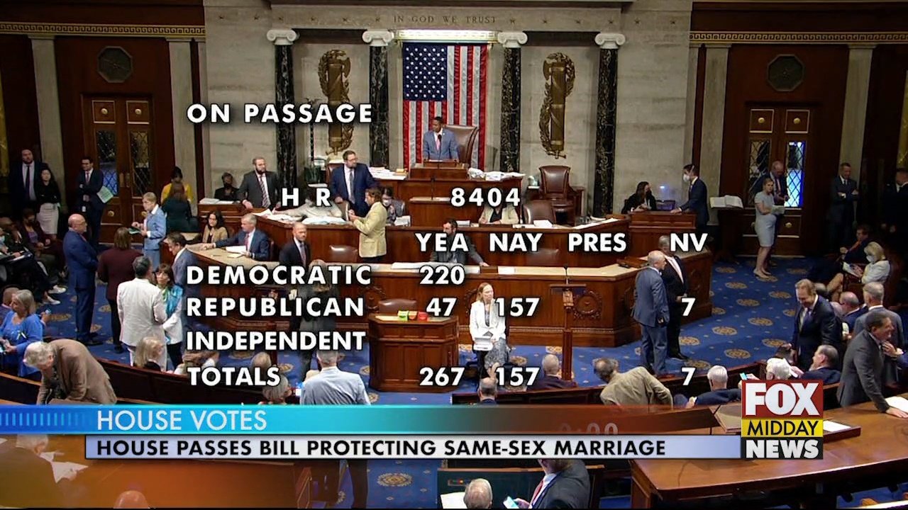 House Passes Bill Protecting Same Sex Marriages Wfxb