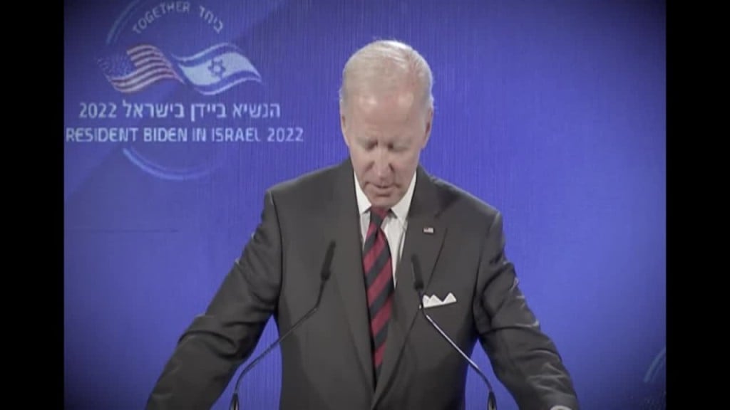 Biden In Israel Questioned On Human Rights, Iran Deal