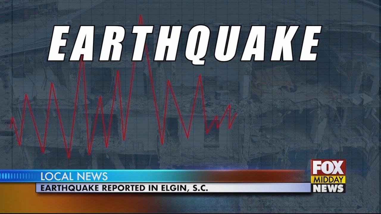Earthquake Reported near Elgin, South Carolina WFXB