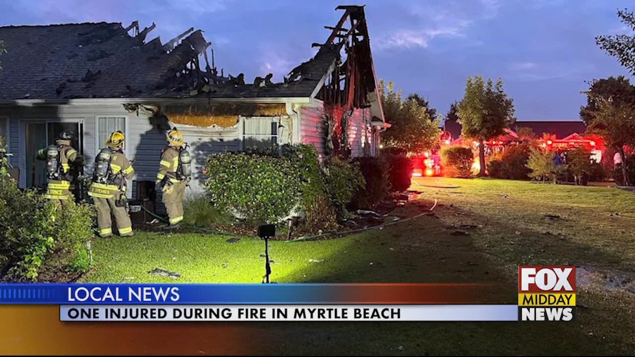 One Person Injured During Fire in Myrtle Beach - WFXB