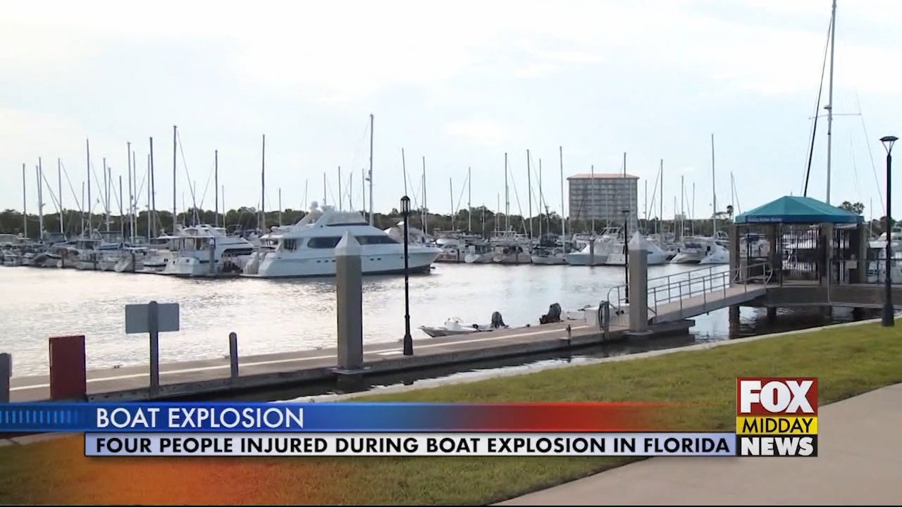 Four People Injured During Boat Explosion In Florida - WFXB