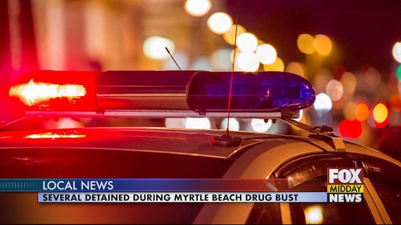 Several People Detained Following Drug Bust in Myrtle Beach WFXB