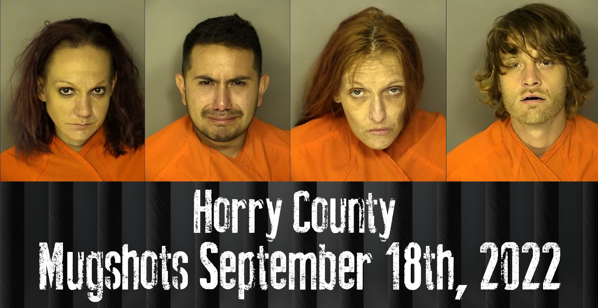 Horry County Mugshots September 18th 2022 WFXB