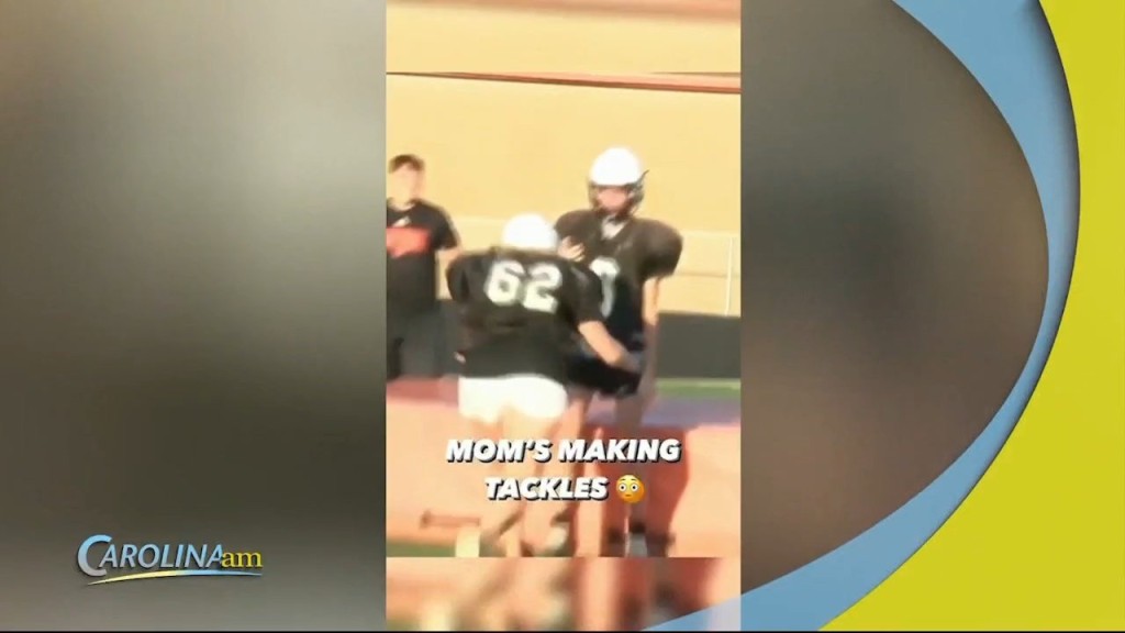 Mom Tackling