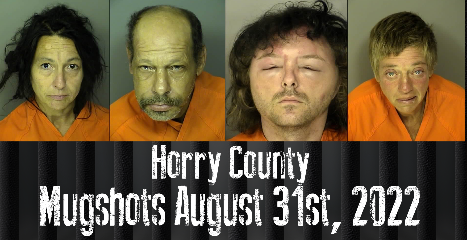Horry County Mugshots August 31st, 2022 WFXB