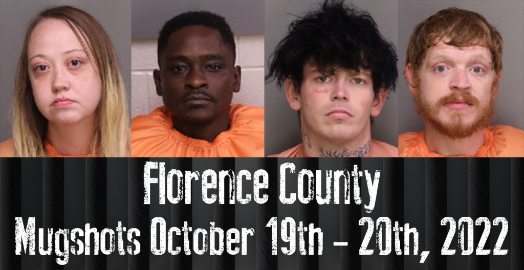 Florence County Mugshots October 19th-20th, 2022 - WFXB