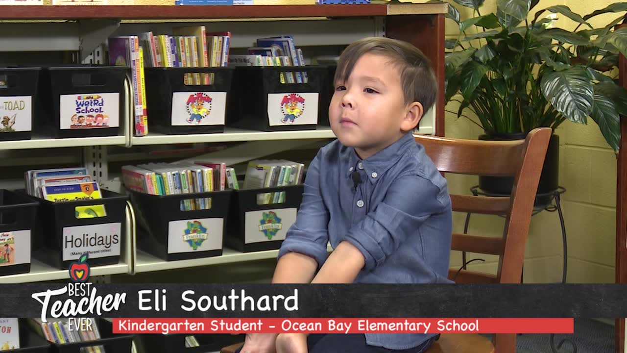 Best Teacher Ever! Victoria Coyle, Child Development Teacher at Ocean Bay Elementary WFXB