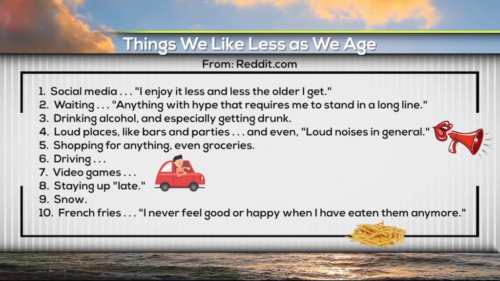 Aging Things We Hate