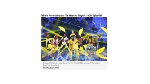 Cam 1103 Masked Singer